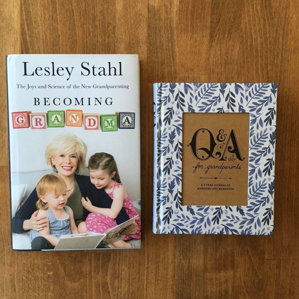 Lot 3 HC Books Q and A Day for Grandparents Journal Becoming Grandma Grandmother